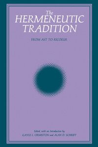 Produktbild: The Hermeneutic Tradition