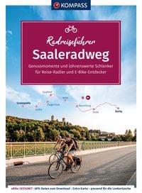 Produktbild: KOMPASS Radreisef&uuml;hrer Saaleradweg