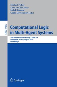 Produktbild: Computational Logic in Multi-Agent Systems