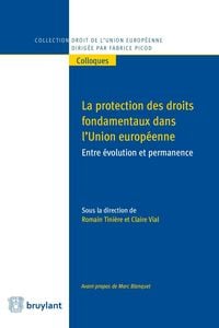 Produktbild: Protection des droits fondamentaux dans l'union Europ&eacute;enne