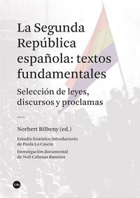 Produktbild: La Segunda Rep&uacute;blica espa&ntilde;ola : textos fundamentales