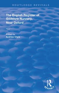 Produktbild: English Register of Godstow Nunnery, Near Oxford
