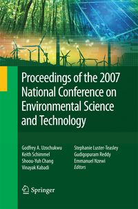 Produktbild: Proceedings of the 2007 National Conference on Environmental Science and Technology