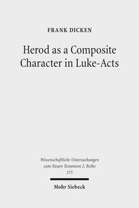 Produktbild: Herod as a Composite Character in Luke-Acts