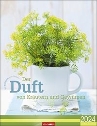 Bild vom Artikel Der Duft von Kräutern und Gewürzen 2024. Kalender mit Duftnote - über die Seite reiben und schnuppern! Großer Fotokalender mit tollen Detailaufnah vom Autor 