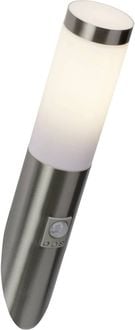 Produktbild: Brilliant Chorus 43697/82 Au&szlig;enwandleuchte mit Bewegungsmelder LED E27 10W Edelstahl
