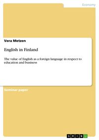 Produktbild: English in Finland