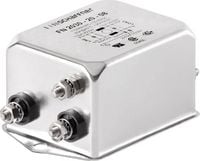 Produktbild: Schaffner FN2030-6-06 FN2030-6-06 Entst&ouml;rfilter 250 V/AC 6 A 8 mH (L x B x H) 71 x 46.6 x 22.3 mm 1 St.