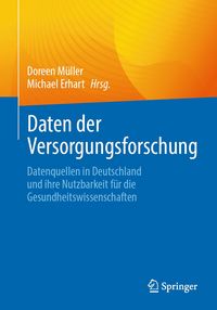 Produktbild: Daten der Versorgungsforschung