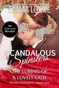 Produktbild: The Luring of a Lovely Lady (Scandalous Spinsters, #8)