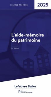 Produktbild: L'Aide Memoire du Patrimoine 2025 (30e Edition)