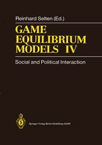 Produktbild: Game Equilibrium Models IV