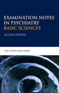 Produktbild: Examination Notes in Psychiatry: Basic Sciences