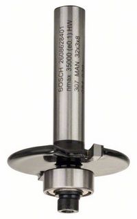 Produktbild: Bosch Accessories 2608628401 Nutfr&auml;ser Hartmetall L&auml;nge 51 mm Produktabmessung, &Oslash; 32 mm Schaftdurchmesser 8 mm