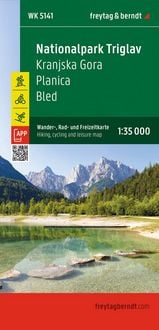 Produktbild: Freytag & berndt Wanderkarte Nationalpark Triglav - Kranjska Gora - Planica - Bled 1:35.000