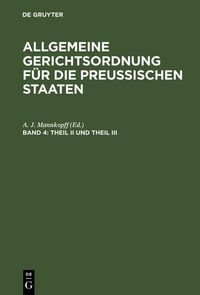 Produktbild: Theil II und Theil III