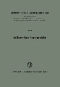 Produktbild: Reibscheiben-Regelgetriebe