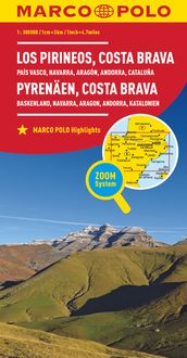 Bild vom Artikel MARCO POLO Regionalkarte Pyrenäen, Costa Brava 1:300.000 vom Autor Marco Polo
