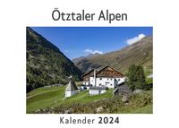 Produktbild: &Ouml;tztaler Alpen (Wandkalender 2024, Kalender DIN A4 quer, Monatskalender im Querformat mit Kalendarium, Das perfekte Geschenk)