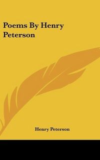 Produktbild: Peterson, H: Poems By Henry Peterson
