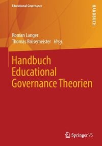 Produktbild: Handbuch Educational Governance Theorien