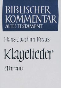 Produktbild: Klagelieder (Threni)