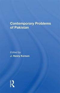 Produktbild: Contemporary Problems Of Pakistan