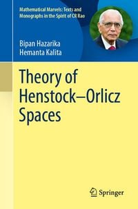 Produktbild: Theory of Henstock-Orlicz Spaces