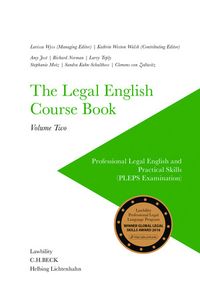 Produktbild: The Legal English Course Book Volume Two
