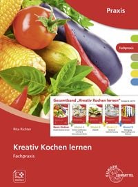 Produktbild: Kreativ Kochen lernen - Gesamtband