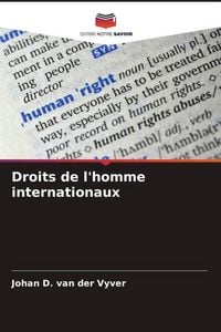 Produktbild: Droits de l'homme internationaux
