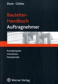 Produktbild: Bauleiter-Handbuch f&uuml;r den Auftragnehmer