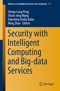 Produktbild: Security with Intelligent Computing and Big-data Services