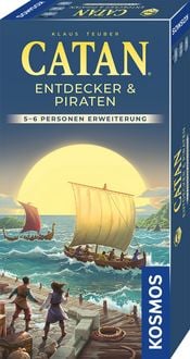 Produktbild: CATAN - Entdecker & Piraten - Erweiterung f&uuml;r 5-6 Personen