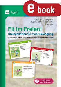 Produktbild: Fit im Freien - &Uuml;bungskarten f&uuml;r mehr Bewegung