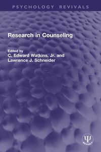 Produktbild: Research in Counseling