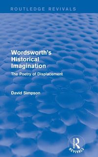 Produktbild: Wordsworth's Historical Imagination (Routledge Revivals)