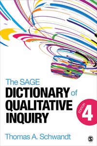Produktbild: The SAGE Dictionary of Qualitative Inquiry