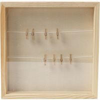Produktbild: Creativ Company 3D-Rahmen, T 35 mm, Gr&ouml;&szlig;e 23x23 cm, 1 Stk