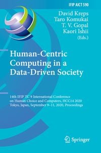 Produktbild: Human-Centric Computing in a Data-Driven Society