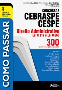 Produktbild: Como passar concursos CEBRASPE - Direito Administrativo