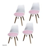 Produktbild: HTI-Living HTI-Living Stuhl Atlanta PU Muster 4er-Set HTI-Living Stuhl Atlanta PU Muster 4er-Set