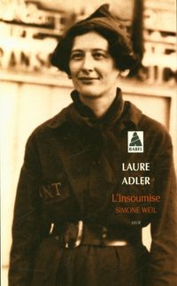 Produktbild: L'insoumise : Simone Weil : r&eacute;cit