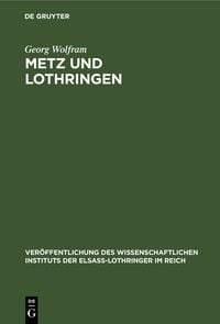 Produktbild: Metz und Lothringen