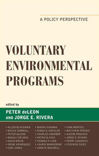 Produktbild: Voluntary Environmental Programs