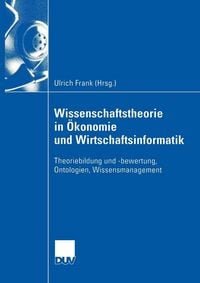 Produktbild: Wissenschaftstheorie in &Ouml;konomie und Wirtschaftsinformatik