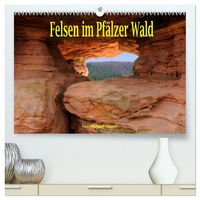 Produktbild: Felsen im Pf&auml;lzer Wald (hochwertiger Premium Wandkalender 2026 DIN A2 quer), Kunstdruck in Hochglanz