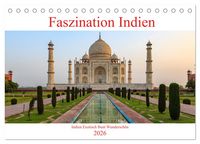 Produktbild: Faszination Indien (Tischkalender 2026 DIN A5 quer), CALVENDO Monatskalender