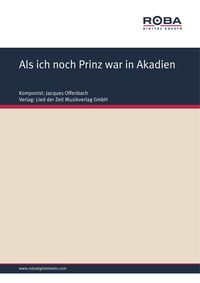 Produktbild: Als ich noch Prinz war in Akadien
