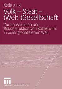 Produktbild: Volk - Staat - (Welt-)Gesellschaft